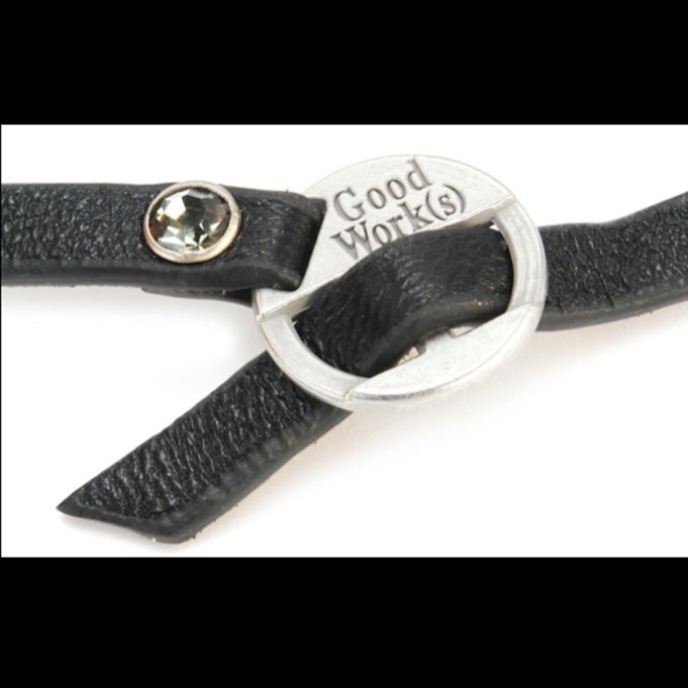 NEW Gold Unisex Message Wrap Bracelet (Buckle) - Picture 5 of 8